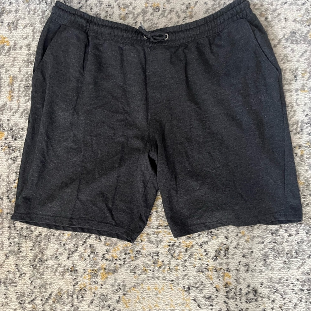 RedHead - 2X - sweat shorts- Gray - side and back pocket.